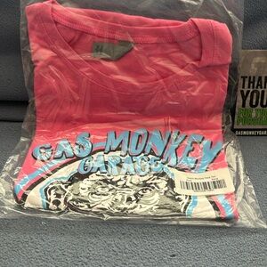 Gas- monkey - youth t shirt 👚—